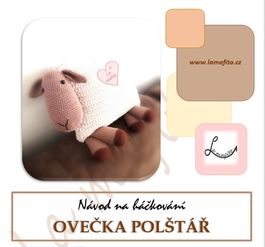 Polštář ovečka- návod-