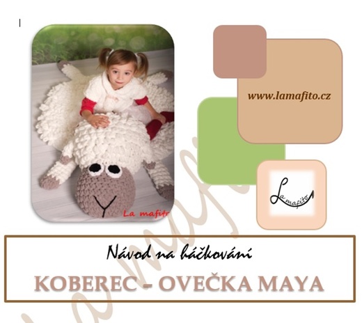 Ovečka kobereček -návod-