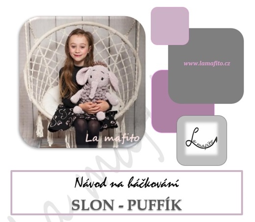 Slon puffík - návod-